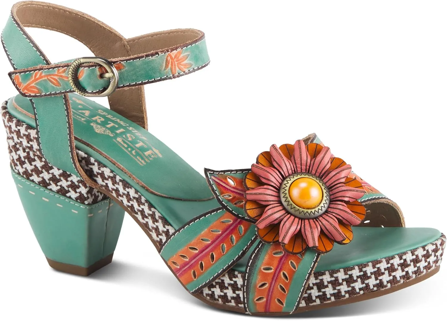 Spring Step L'Artiste Women's Astarr Ankle Strap High Heel Sandal