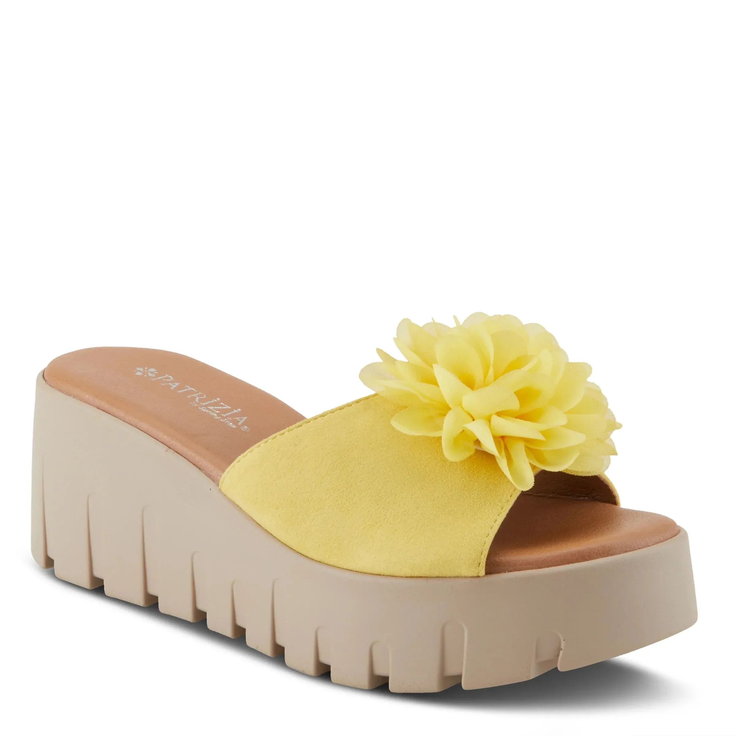 Spring Step Shoes  Patrizia Mumsie Slide Sandal Women’s Vegan Platform 2.75"