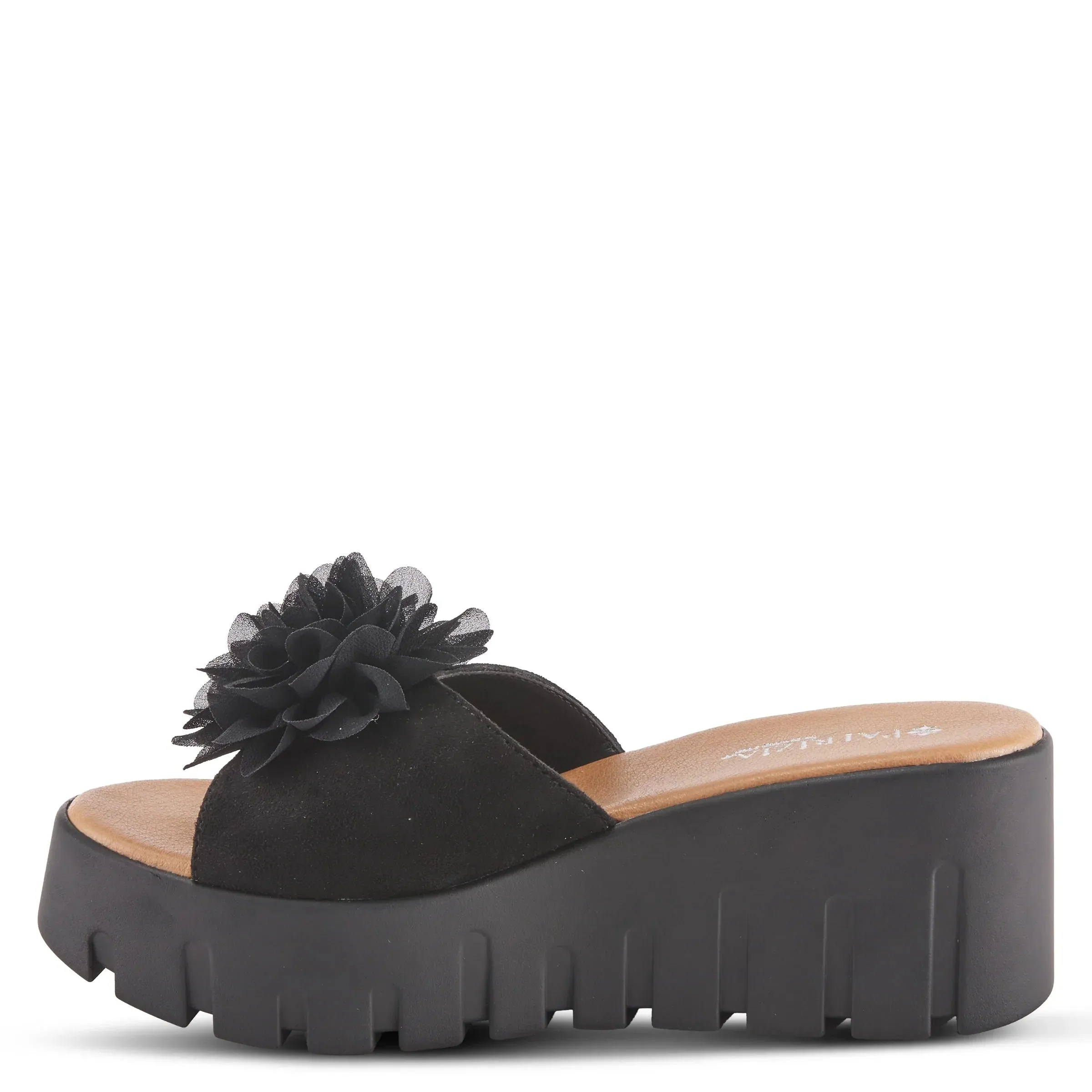 Spring Step Shoes  Patrizia Mumsie Slide Sandal Women’s Vegan Platform 2.75"