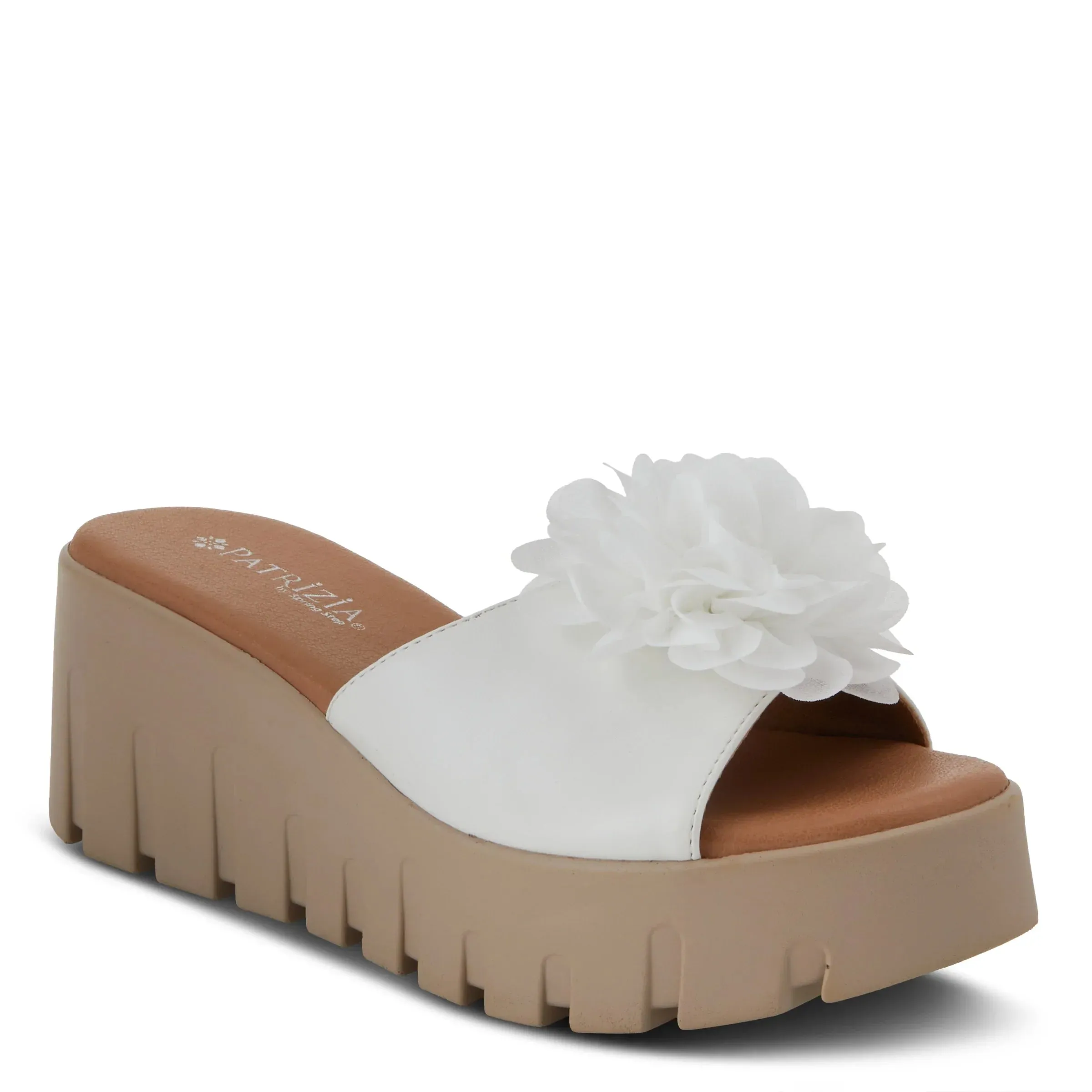 Spring Step Shoes  Patrizia Mumsie Slide Sandal Women’s Vegan Platform 2.75"