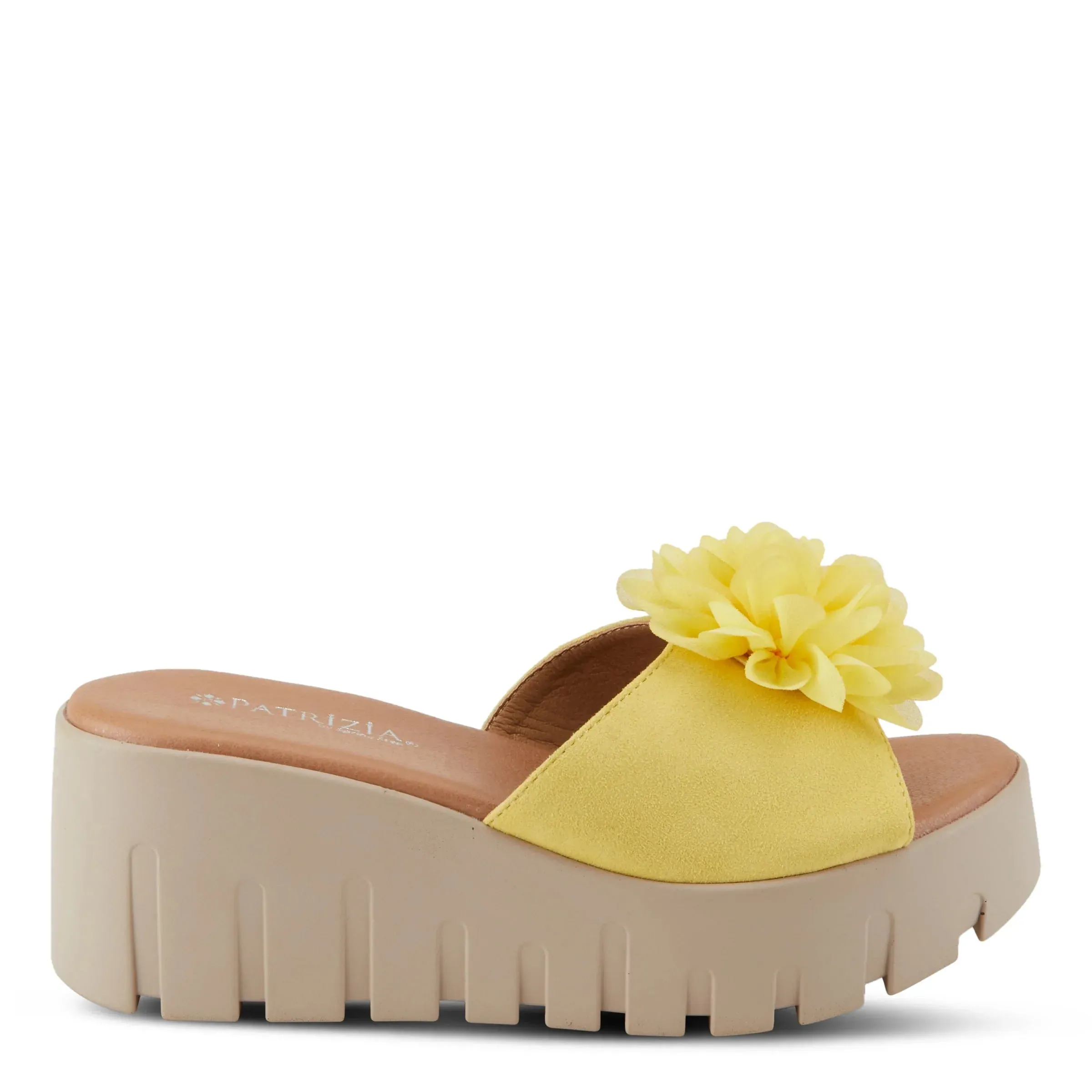 Spring Step Shoes  Patrizia Mumsie Slide Sandal Women’s Vegan Platform 2.75"