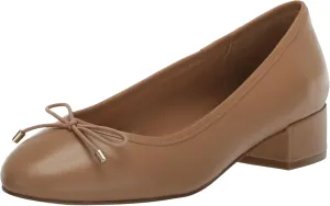 Steve Madden Women's Cherish Pump, Tan Leather, 8