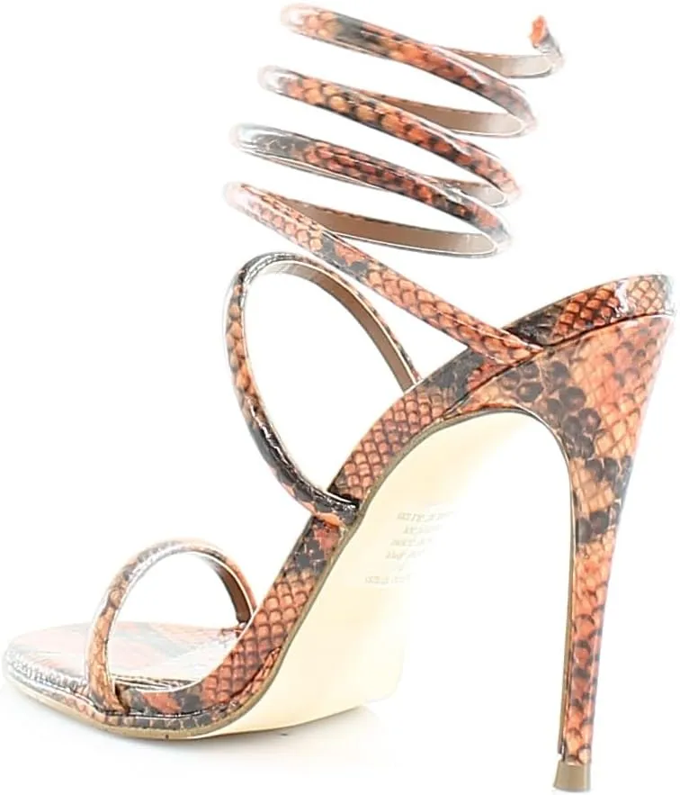 Steve Madden Women's Exotica Ankle Wrap Stiletto Dress Sandal