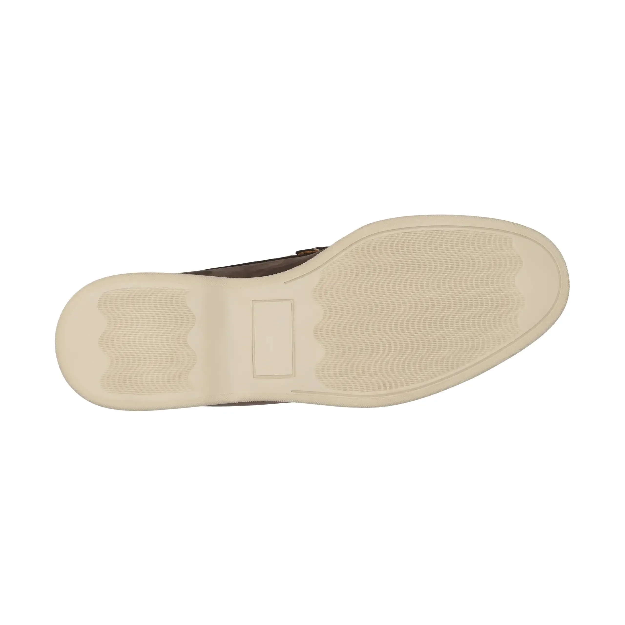 Suede Tassel Loafer in Taupe