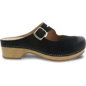 Superior Nubuck Black Top selection Burnished Britney Dansko
