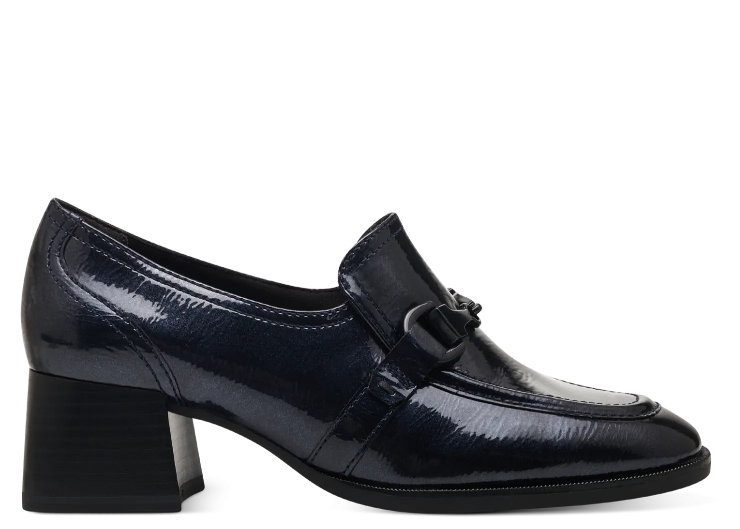 Tamaris Ladies Slip On Block Heel Loafer Shoe 24434-41 805