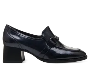 Tamaris Ladies Slip On Block Heel Loafer Shoe 24434-41 805