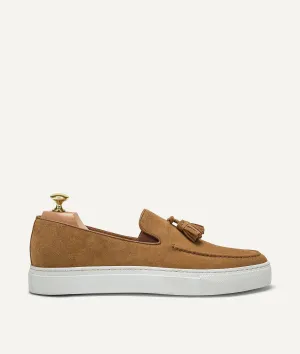 Tassel Slipper in Suede