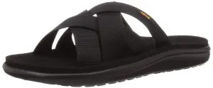 Teba Men's VOYA SLIDE Sandal BLACK 9.8 inches (25 cm)