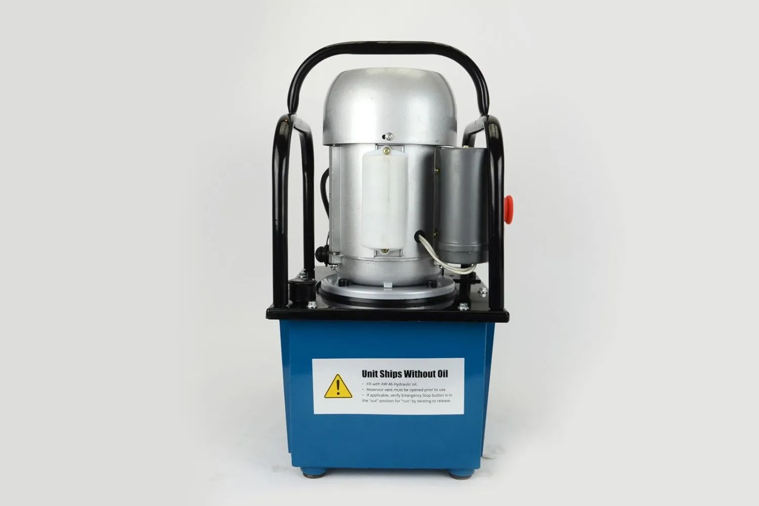 TEMCo HP0005 - Electric Hydraulic Pump Power Pack Unit 2 Stage Single Acting 110v 10k psi 488 Cubic in Capacity
