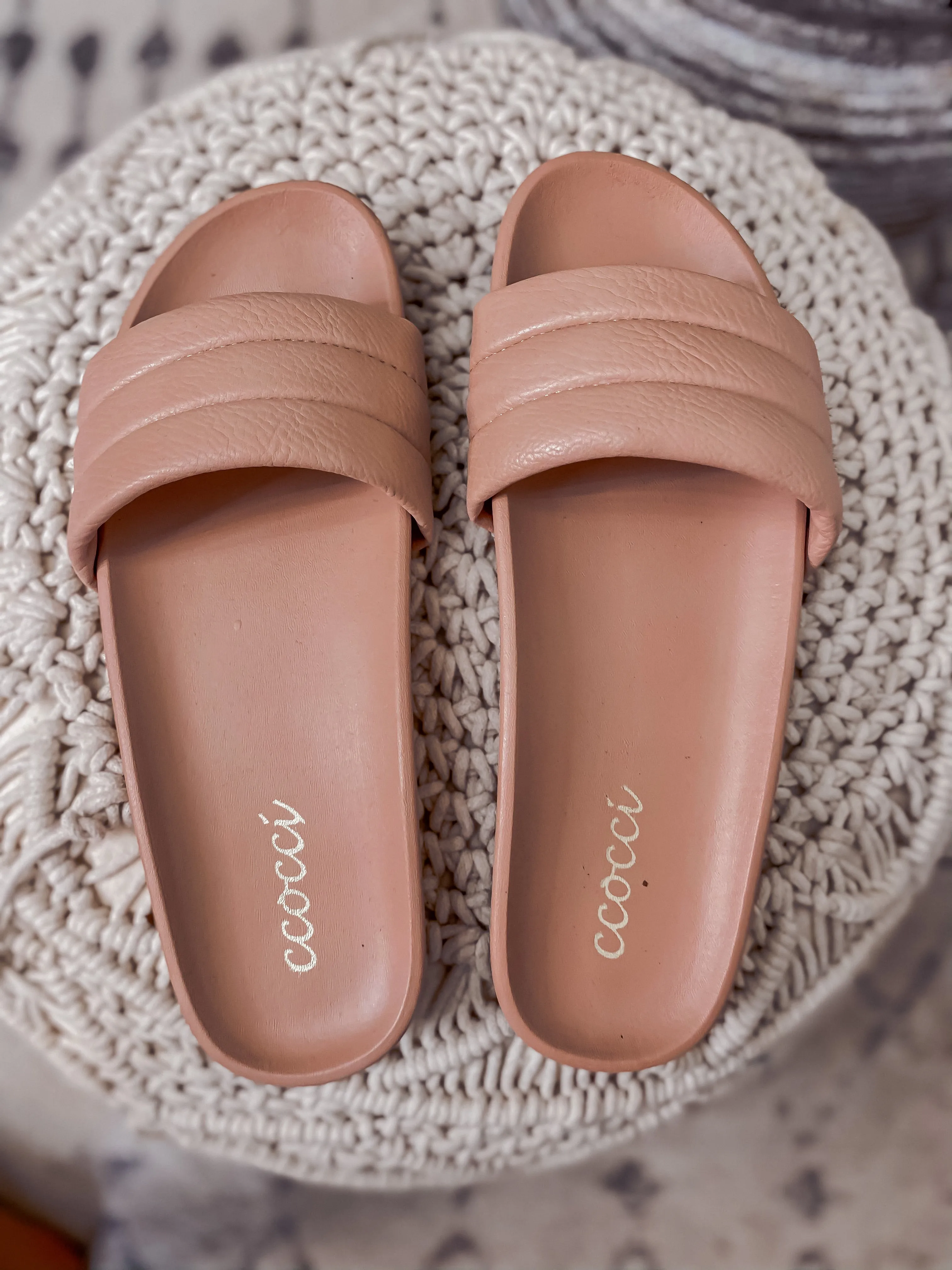 The Dottie Sandal in Mauve