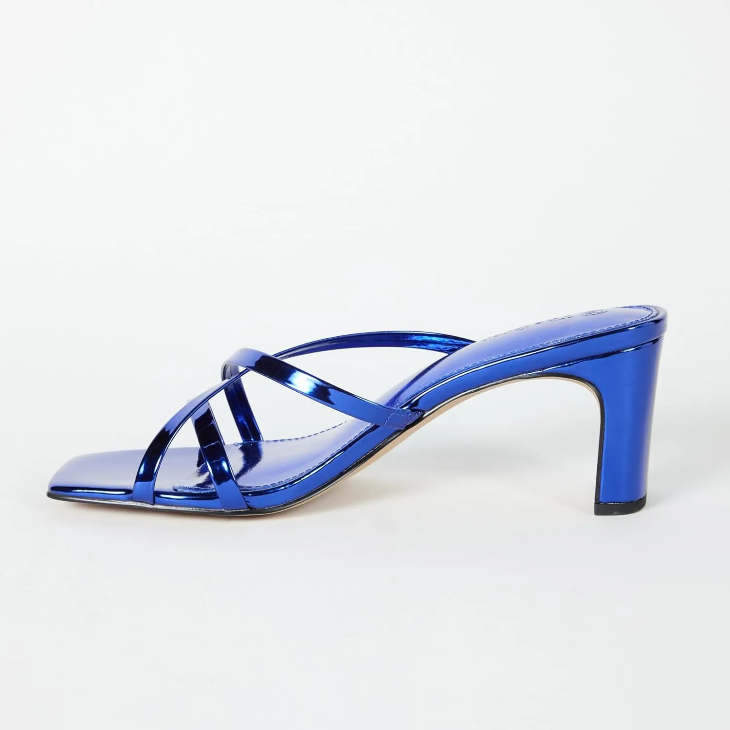The Drop Women's Amelie Strappy Square Toe Heeled Sandal