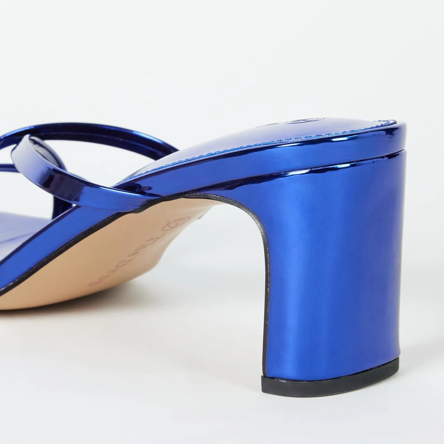 The Drop Women's Amelie Strappy Square Toe Heeled Sandal