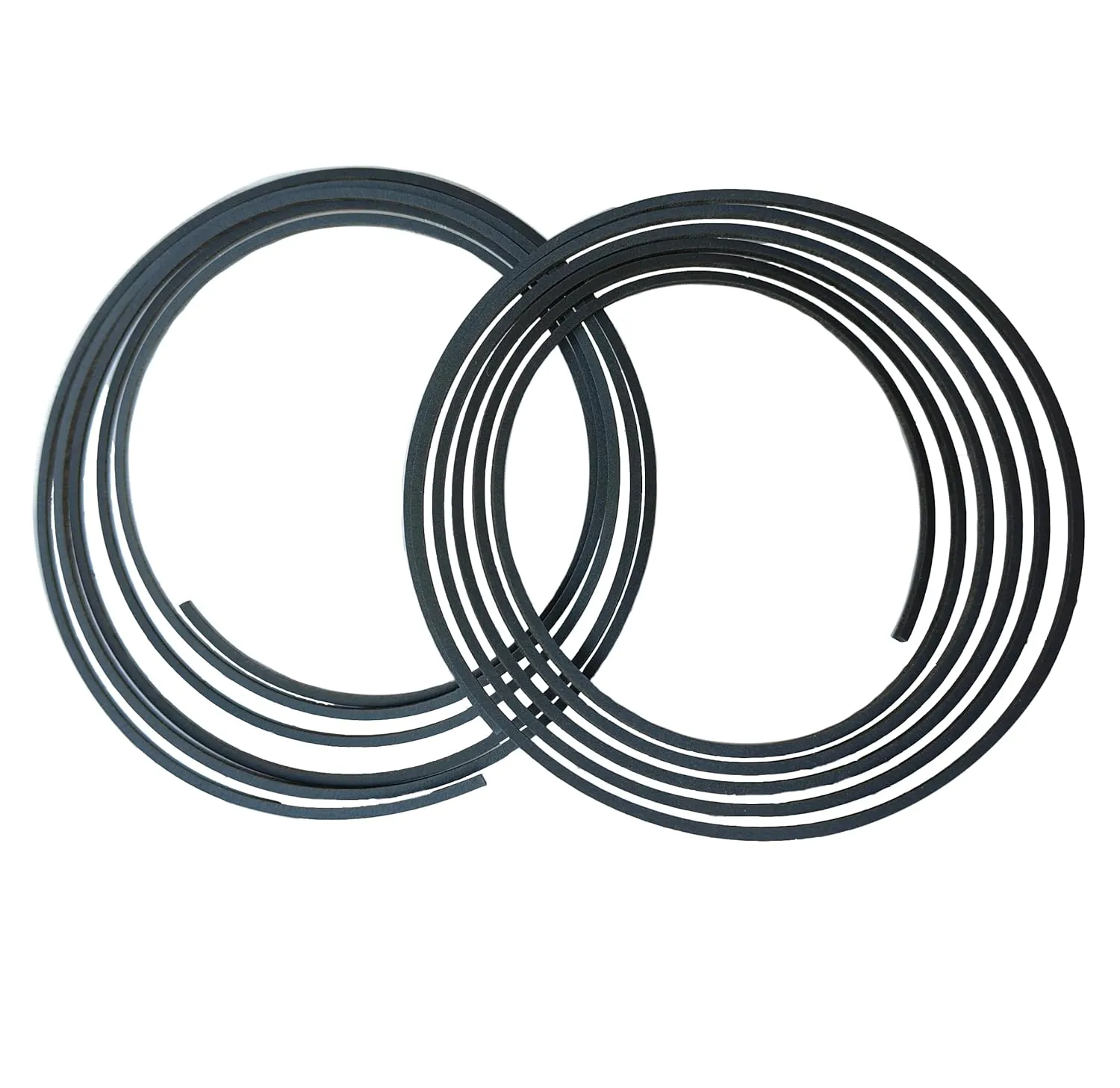 Tip Seal Replacement for Agilent IDP-3 Dry Scroll Pumps, Alternative Service kit for Industrial & Lab Vacuum Pump Maintenance, RD Centers, Substitute for Dry Scroll Pump Repair, 1 Set (2 Pcs) Gray