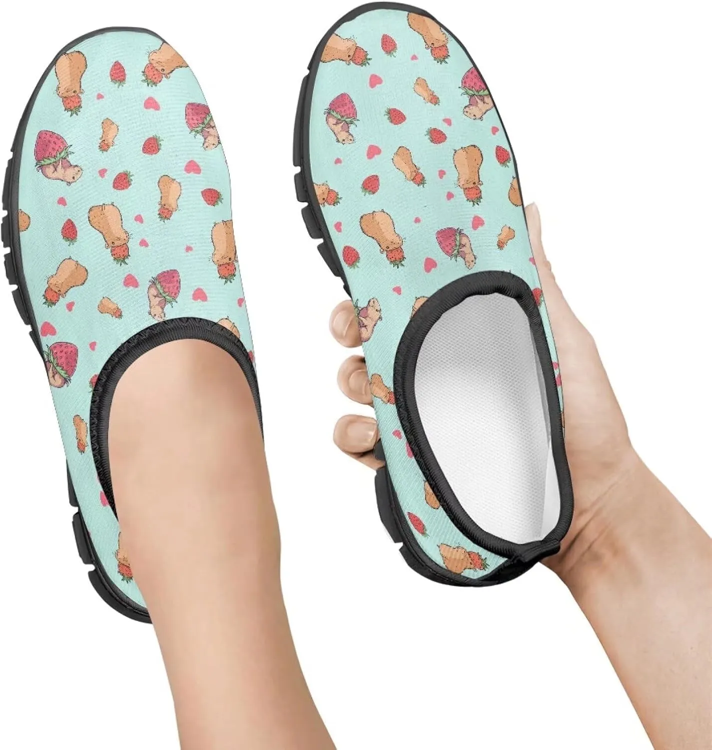 TODIYADDU Graphic Girls Sneakers Kids Breathable Mesh Shoes Lightweight Casual Tennis Running/Hiking/Walking Athletic Sneaker