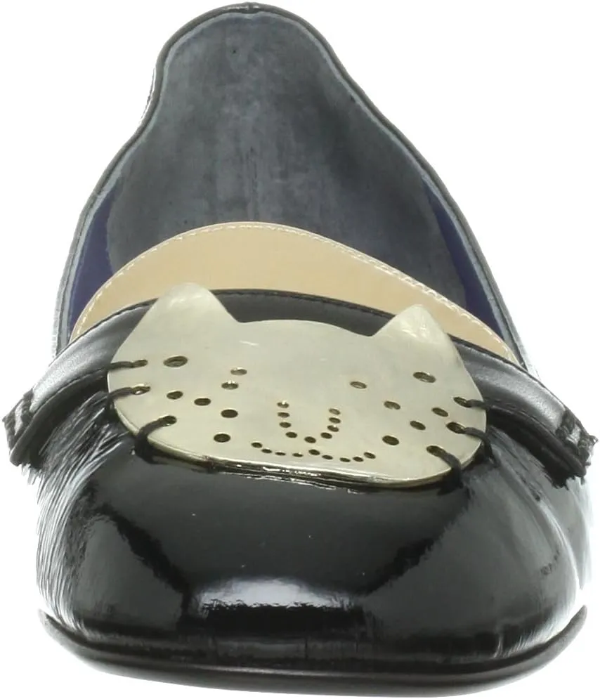 Tsumori Chisato Walk 4035 Cat Motif Cutter Pump