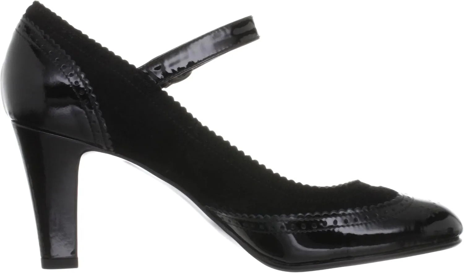 Tsumori Chisato Walk Wingtip Ankle Strap Pumps