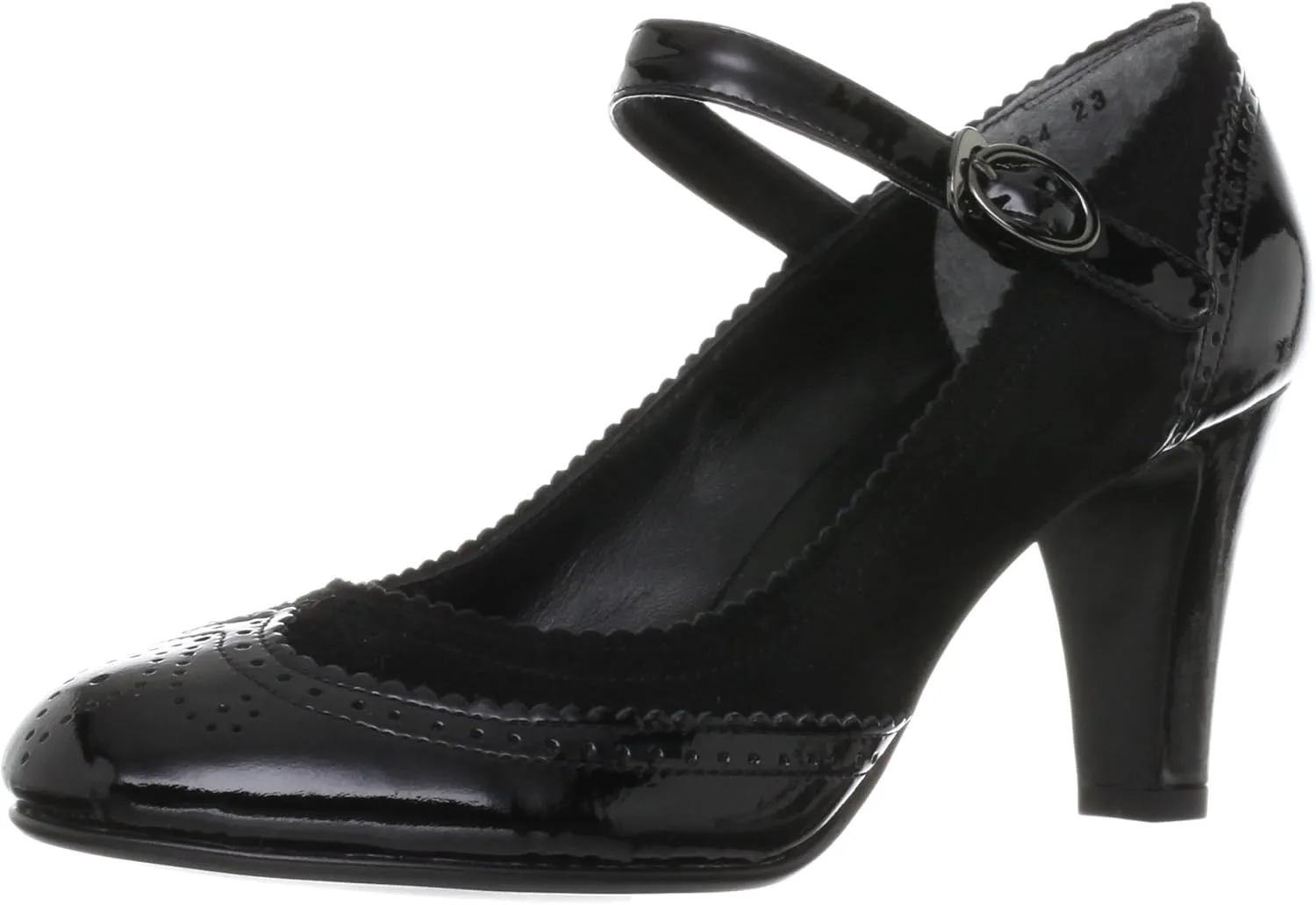 Tsumori Chisato Walk Wingtip Ankle Strap Pumps
