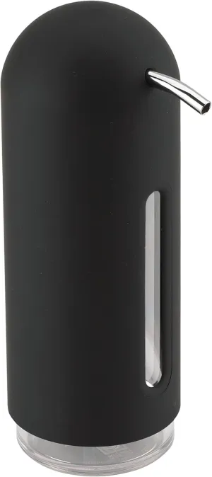Umbra - 330190-040 Penguin Pump, Kitchen Soap Dispenser, Also Works with Hand Sanitizer, 12 oz (355 ml), Black