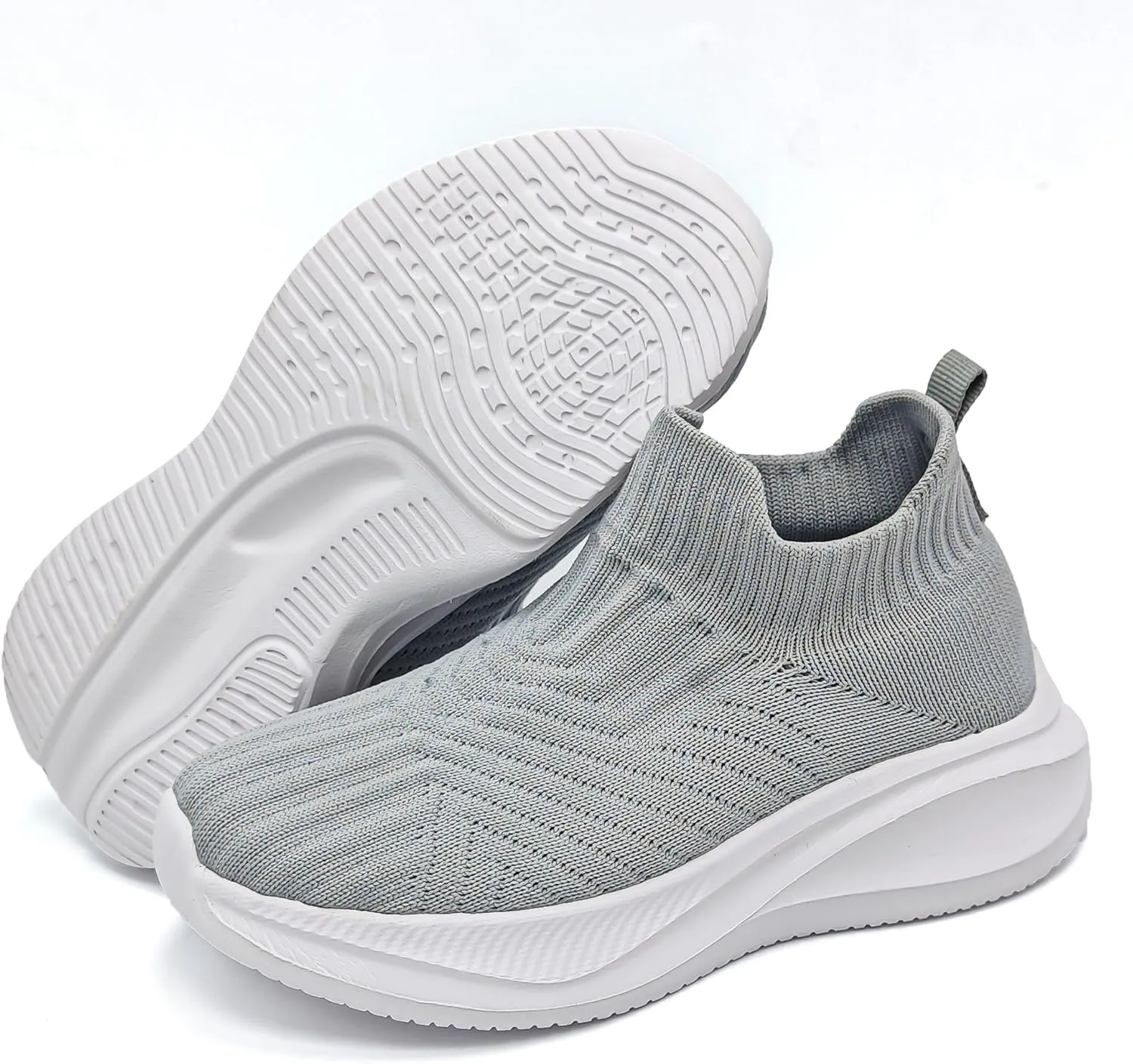Umerigo Girls Boys Tennis Shoes Kids Slip On Sock Sneakers Summer Casual Gym Walking Atheletic Running Sneaker for Little Kid/Big Kid