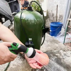 Vici 20L Portable Solar Camping Shower Bag Shower Electric Pump Tent car wash Equipment Outdoor spa Bath hot Water Bag Camping Furniture Accessories Portable Shower Pump