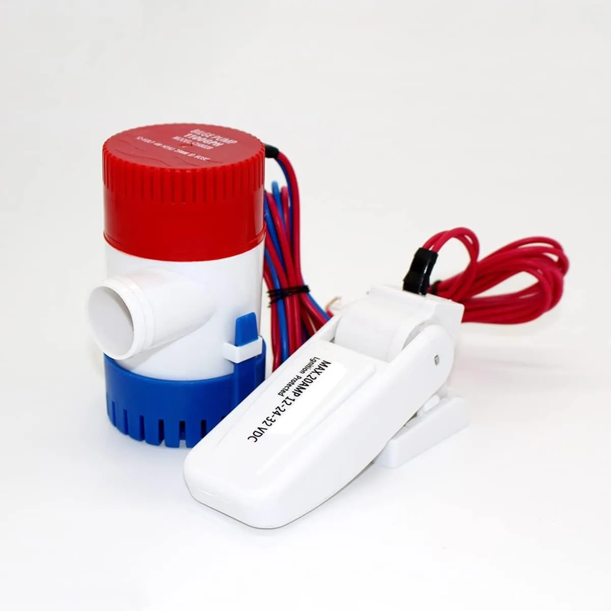 Water Pumps, Parts & Accessories 500GPH Dc 12v Mini Boat Bilge Pump With Float Switch Volt Manual Marine 12 V(12V 350GPH)