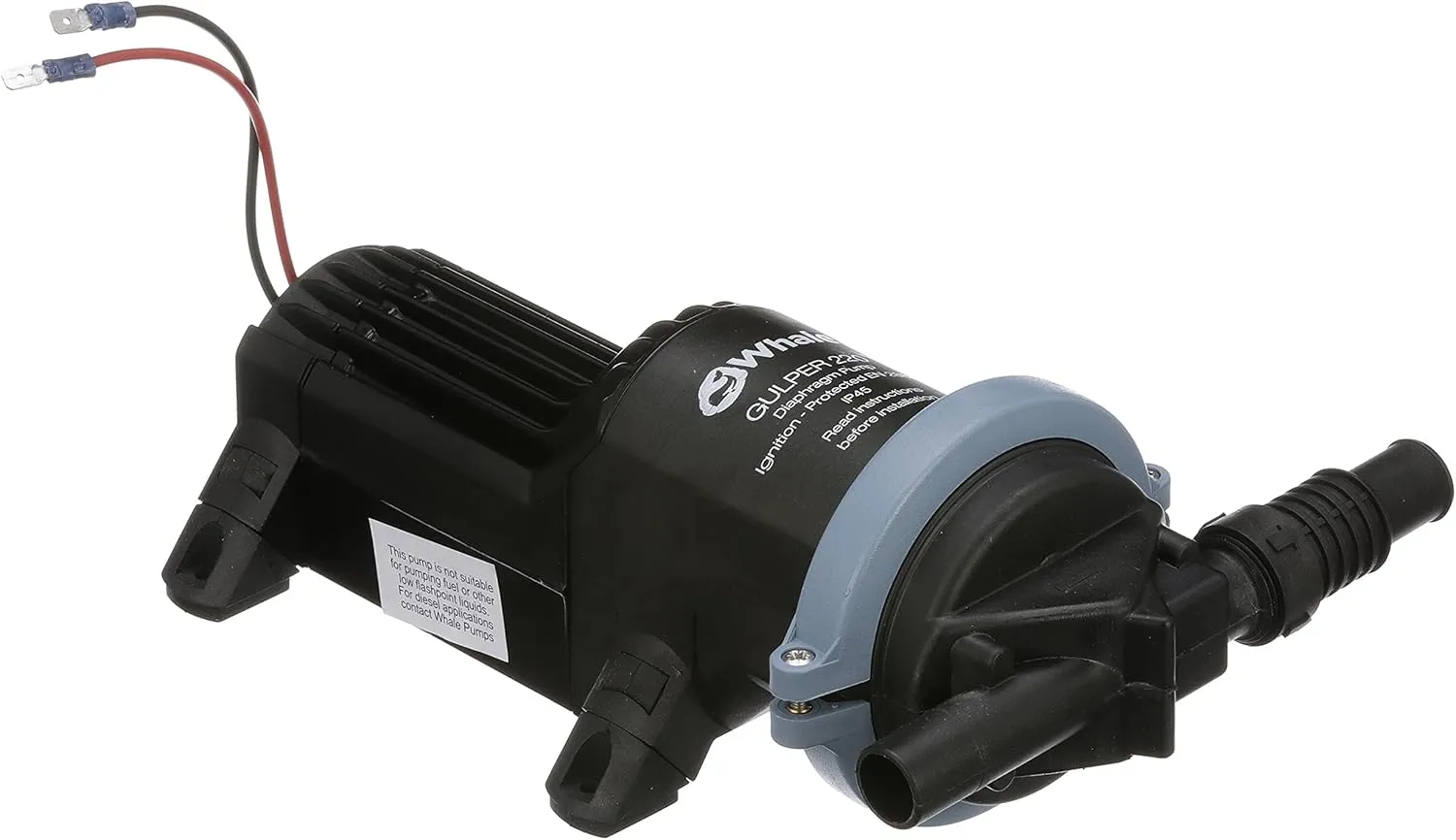 Whale Gulper 220 Graywater Pump - Manages Gray Waste in Boats & RV - 3.5 GPM Flow Rate - 12V/24V