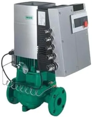 Wilo Stratos GIGA 2.5/3-87, 3-Speed Cast Iron Stratos GIGA Series Inline Circulator, 3.4 HP
