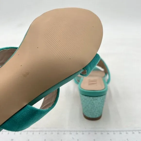 Women Comfortable Open Toe Sandals Mule Chunky Low Heel Strappy Casual Shoes