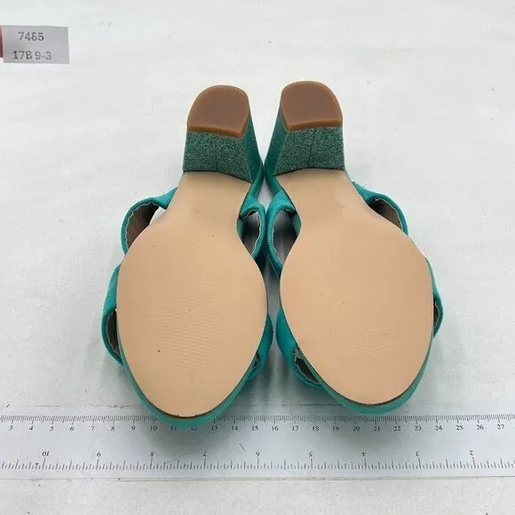 Women Comfortable Open Toe Sandals Mule Chunky Low Heel Strappy Casual Shoes