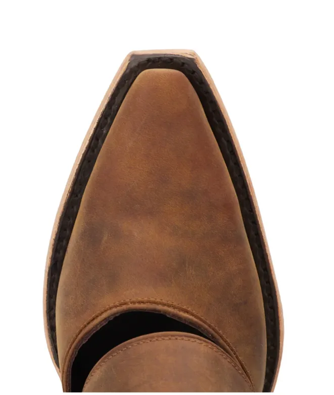 WOMEN'S LANE LB0555A Plain Robin Mule - Burnt Caramel DRESS SHOE