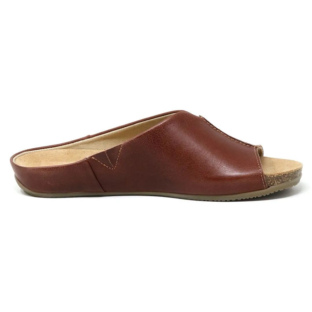 Women's Mia Leather Slide Sandal